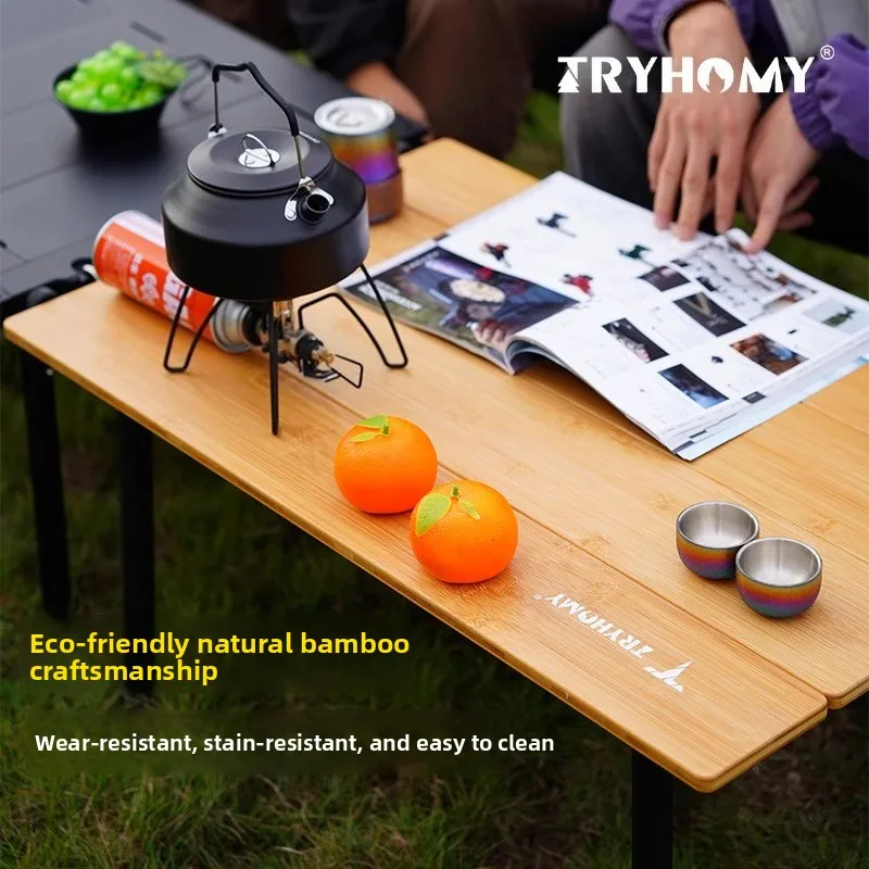 Tryhomy Outdoor Camping Table  - Camping Cooking Table review and price