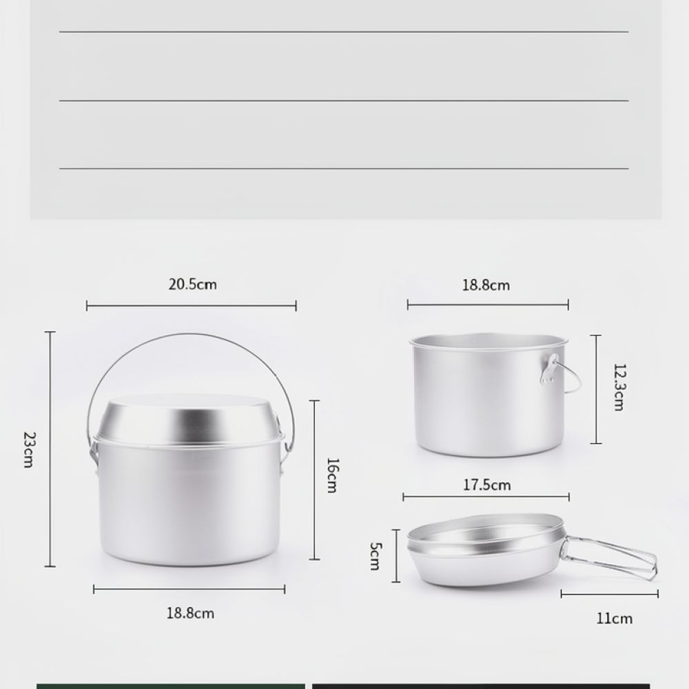 Outdoor Camping Cookware Set F - Camping Cooking Dining Set review and price