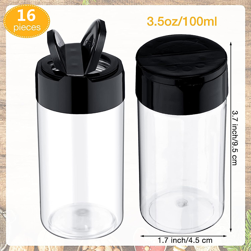 LMETJMA Clear Plastic Spice Ja - Camping Cooking Container review and price