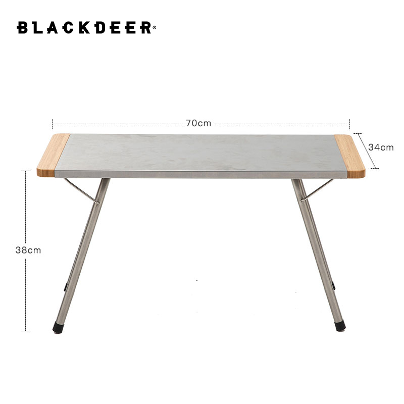 Bamboo Stainless Steel Folding - Camping Cooking Table review and price