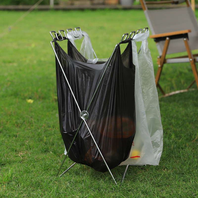Portable Folding Garbage Bag H - Camping Cooking Organizer review and price