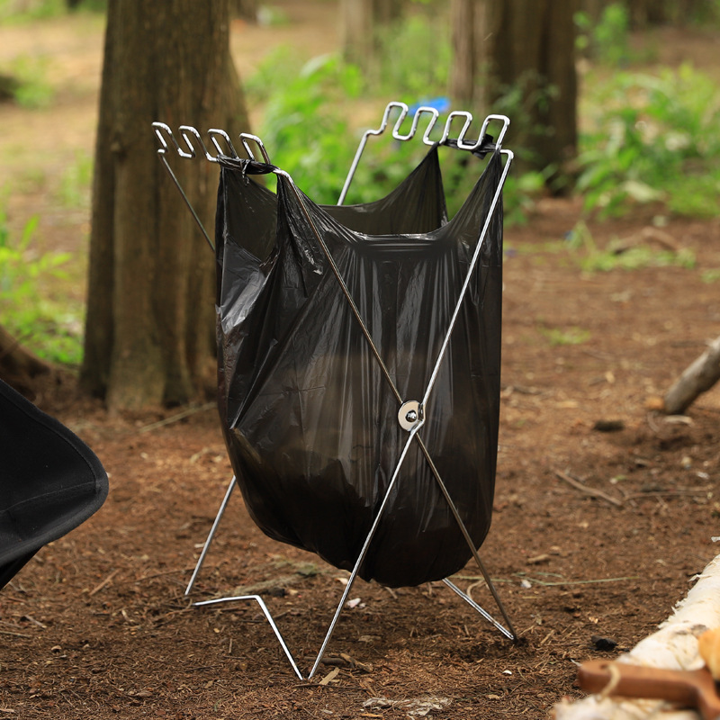 Portable Folding Garbage Bag H - Camping Cooking Organizer review and price